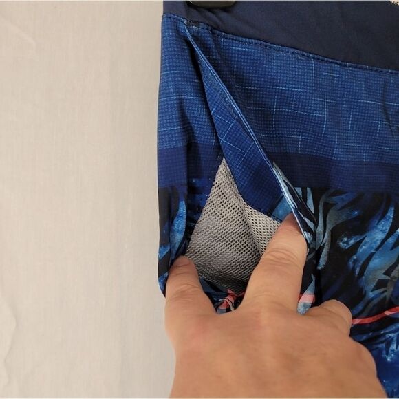 Zeroxposur Mens swim trunks XL blue & red - Picture 6 of 14